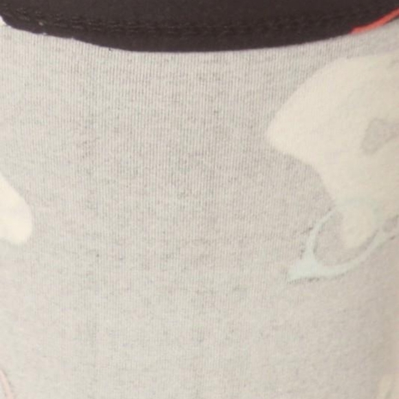 KID'S Blue Frogs In Glasses Printed Full Length Leggings Size S/M NWT - Picture 4 of 4